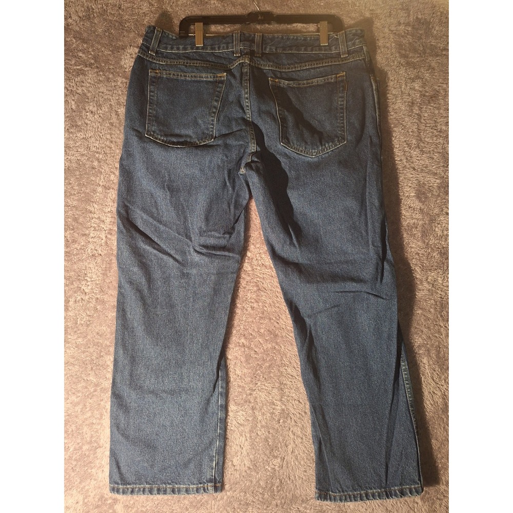 Cabela's Classic Fit Jeans Mens Denim Blue Everyday Casual Size 38x30, Workwear